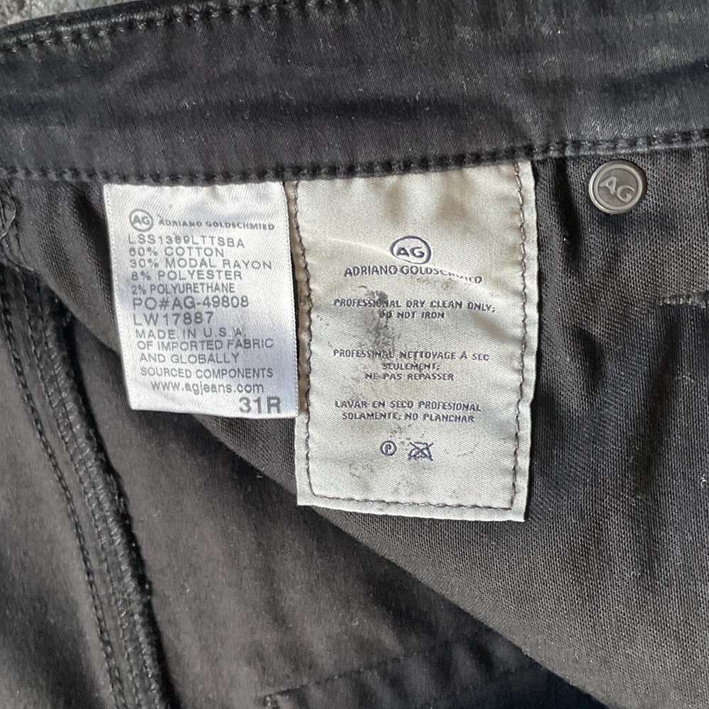 AG Leatherette The Legging Skinny Jeans - Picture 13 of 13
